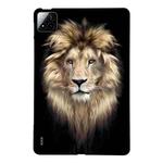 For Xiaomi Pad 7 / Pad 7 Pro Color Painting Pattern Smart Tablet TPU Case(Lion)