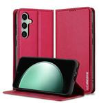 For Samsung Galaxy S23+ 5G LC.IMEEKE L1 Series Frosted Fine Texture PU Phone Case(Red)
