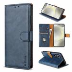 For Samsung Galaxy S22 5G N.BEKUS CSJ-P1 Solid Color Leather Phone Case(Blue)