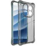 For Redmi Note 14 Pro+ 5G imak Shockproof Airbag TPU Phone Case(Transparent Black)