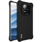 For Redmi Note 14 Pro+ 5G imak Shockproof Airbag TPU Phone Case(Matte Black)
