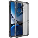For Redmi Turbo 4 / POCO X7 Pro imak Shockproof Airbag TPU Phone Case(Transparent Black)