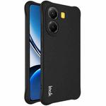 For Redmi Turbo 4 / POCO X7 Pro imak Shockproof Airbag TPU Phone Case(Matte Black)