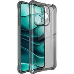 For Redmi Note 14 5G Global imak Shockproof Airbag TPU Phone Case(Transparent Black)