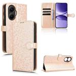For Redmi Turbo 4 Pro 5G Honeycomb Dot Texture Leather Phone Case(Gold)
