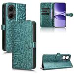 For Redmi Turbo 4 Pro 5G Honeycomb Dot Texture Leather Phone Case(Green)