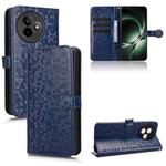 For Redmi K80 Ultra Honeycomb Dot Texture Leather Phone Case(Blue)