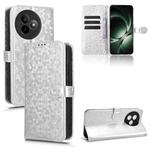 For Redmi K80 Ultra Honeycomb Dot Texture Leather Phone Case(Silver)