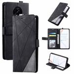 For Xiaomi Redmi K30 Pro Skin Feel Splicing Horizontal Flip Leather Case with Holder & Card Slots & Wallet & Photo Frame(Black)