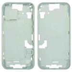 For iPhone 15 Middle Frame Bezel Plate with Side Keys + Card Tray, Version:US Version(Green)