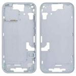 For iPhone 15 Middle Frame Bezel Plate with Side Keys + Card Tray, Version:China Version(Blue)