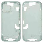 For iPhone 15 Middle Frame Bezel Plate with Side Keys + Card Tray, Version:CE EU Version(Green)