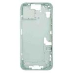 For iPhone 15 Plus Middle Frame Bezel Plate with Side Keys + Card Tray, Version:CE EU Version(Green)