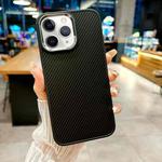 For iPhone 11 Pro Carbon Fiber Texture MagSafe Magnetic Shockproof Phone Case(Black)