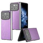 For Xiaomi Mix Fold 4 Glitter Full Coverage PU + PC Phone Case(Purple)