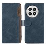 For OnePlus 13 ABEEL Color Block Magnetic RFID Leather Phone Case(Blue-Brown)