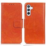 For Samsung Galaxy A17 5G Nappa Texture Horizontal Flip Leather Phone Case(Orange)