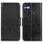 For Samsung Galaxy A07 5G Nappa Texture Horizontal Flip Leather Phone Case(Black)