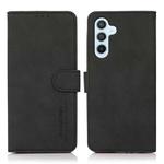 For Samsung Galaxy A17 5G KHAZNEH Matte Texture Leather Phone Case(Black)