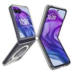 For Motorola Razr 60 Ultra / Razr+ 2025 Clear Acrylic PC MagSafe Phone Case(Transparent)