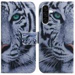 For Samsung Galaxy A36 5G / A56 5G Coloured Drawing Flip Leather Phone Case(Tiger)