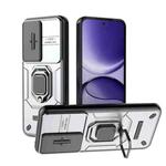For Redmi Turbo 4 Pro 5G Sliding Camshield TPU + PC Shockproof Phone Case with Holder(Grey)