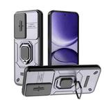 For Redmi Turbo 4 Pro 5G Sliding Camshield TPU + PC Shockproof Phone Case with Holder(Purple)