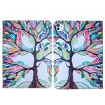 For iPad Pro 11 2024 Colored Drawing Leather Tablet Case(Life Tree)