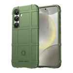 For Samsung Galaxy S25+ 5G Full Coverage Shockproof TPU Phone Case(Green)