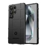 For Samsung Galaxy S25 Ultra 5G Full Coverage Shockproof TPU Phone Case(Black)