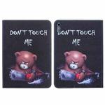 For Lenovo Tab M10 5G / K10 Pro 10.6 Colored Drawing Leather Tablet Case(Bear)