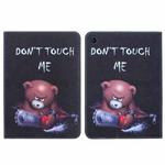 For Lenovo Tab M10 10.1 Gen 3rd Colored Drawing Leather Tablet Case(Bear)