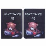 For Samsung Galaxy Tab S6 Lite 2024 Colored Drawing Leather Tablet Case(Bear)