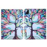 For Xiaomi Pad 6S Pro 12.4 Colored Drawing Leather Tablet Case(Life Tree)