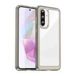 For Samsung Galaxy A36 5G Colorful Series Acrylic Hybrid TPU Phone Case(Transparent Grey)