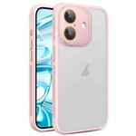 For iPhone 16 Side Cooling Skin Feel Frosted Phone Case(Pink)