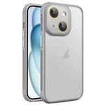 For iPhone 15 Plus Side Cooling Skin Feel Frosted Phone Case(Grey)