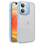 For iPhone 12 Side Cooling Skin Feel Frosted Phone Case(Sky Blue)