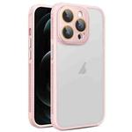 For iPhone 12 Pro Max Side Cooling Skin Feel Frosted Phone Case(Pink)