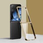 For Xiaomi Mix Flip 6D Electroplating PC Shockproof Phone Case(Gold)