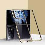 For Xiaomi Mix Fold 4 6D Electroplating PC Shockproof Phone Case(Gold)