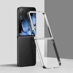 For Xiaomi Mix Flip 2 6D Electroplating PC Shockproof Phone Case(Silver)