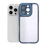 For iPhone 16 Pro Bodyguard Micro Matte PC Hybrid TPU Phone Case(Blue)