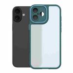 For iPhone 16 Plus Bodyguard Micro Matte PC Hybrid TPU Phone Case(Green)