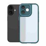 For iPhone 16 Bodyguard Micro Matte PC Hybrid TPU Phone Case(Green)