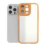 For iPhone 15 Pro Max Bodyguard Micro Matte PC Hybrid TPU Phone Case(Orange)