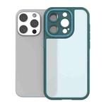 For iPhone 15 Pro Bodyguard Micro Matte PC Hybrid TPU Phone Case(Green)