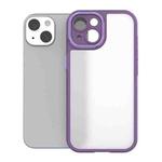 For iPhone 15 Bodyguard Micro Matte PC Hybrid TPU Phone Case(Purple)