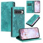 For Google Pixel 10 Pro XL Totem Embossed Magnetic Leather Phone Case(Green)