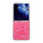 For Xiaomi Mix Flip 2 Pearlescent Shell Texture Phone Case(Red)